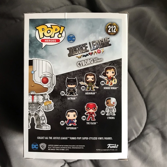Funko pop Justice league Cyborg and Motherbox - Picture 3 of 4